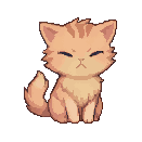 windblown kitten holding a hat